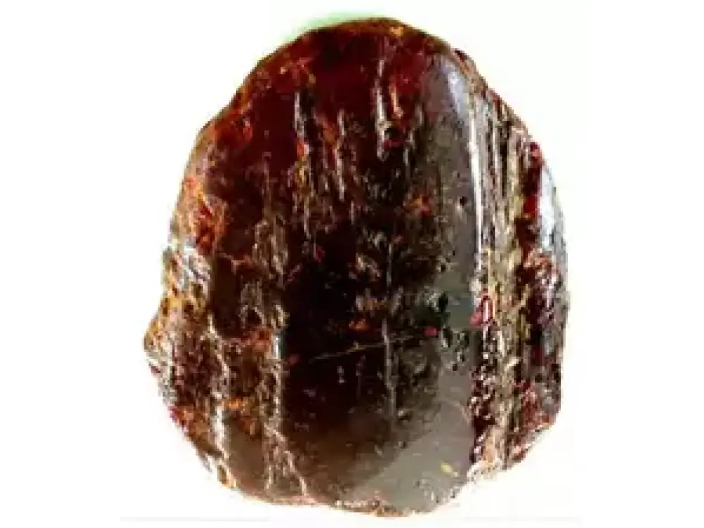 Amber nugget found in romania as doorstop